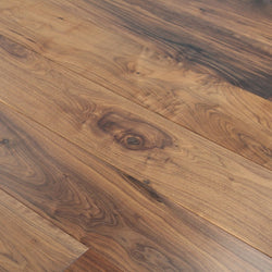 Engineered Lacquered American Black Walnut Flooring EW2053