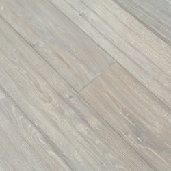 White UV Oiled & Hand Scraped Multiply Engineered Oak Flooring EO2803