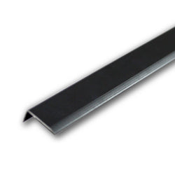 Grey Aluminium End Profile 2.7m x 28mm x 13mm AC016
