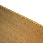 Natural Colour PVC End Profile 2.7m x 20mm x10mm WAC014
