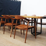 Solid South American Walnut Slab Table 2510mm