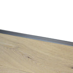 Grey Aluminium Ending Profile 2.7m x 20mm x 8mm WAC008