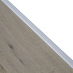 Silver Aluminium End Profile 2.7m x 20mm x 8mm WAC010