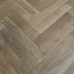 Volcano Ash Lightly Brushed Bespoke Herringbone 600x115x18/4mm WHO1818