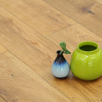 Hand Scraped Smoked & Natural Oiled Engineered Oak Flooring 1900x190x20/6mm WEO2802