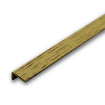 Natural Colour PVC End Profile 2.7m x 20mm x10mm WAC014